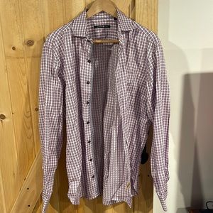 Men’s purple dress shirt